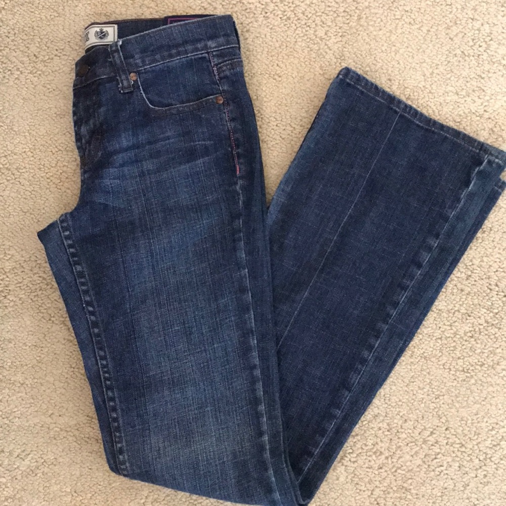 Pink, boot cut, jeans - Picture 5 of 5